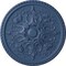 Ekena Millwork Bradford Ceiling Medallion (Fits Canopies up to 6 5/8"), Hand-Painted Americana, 32 5/8"OD x 2"P CM32BRAMF - alternate 1